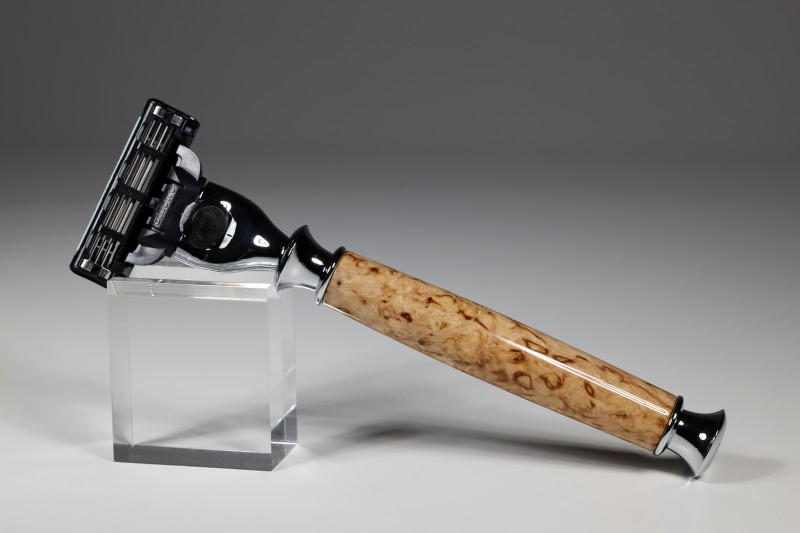 nobleRazor Nassrasierer Karelische Maserbirke Gillette® Mach3