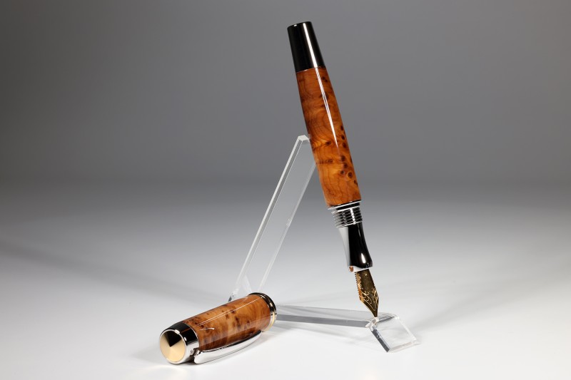 noblePen® gentleman Füllfederhalter Eibe Maser