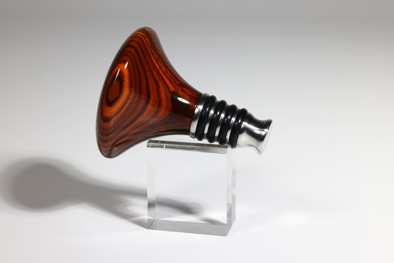 Flaschenverschluss Cocobolo
