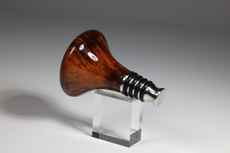 Flaschenverschluss Wüsteneisenholz Maser