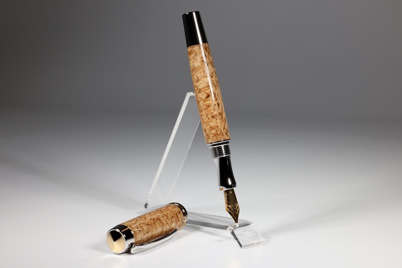 noblePen® gentleman Füllfederhalter Karelische Maserbirke