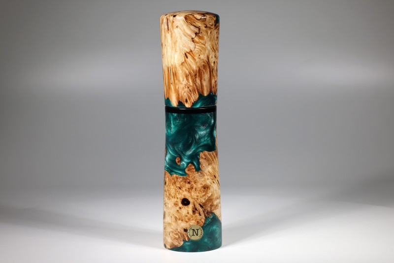 nobleMill® Pfeffermühle Rosskastanie Maser Hybridwood