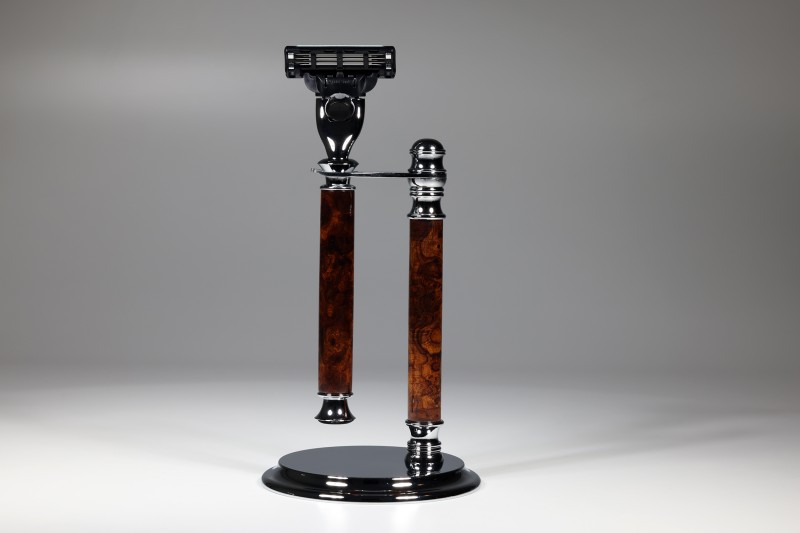 nobleRazor Nassrasierer Wüsteneisenholz Maser Gillette® Mach3