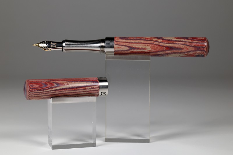 noblePen® EXPLORER Füllfederhalter steel Ebonit