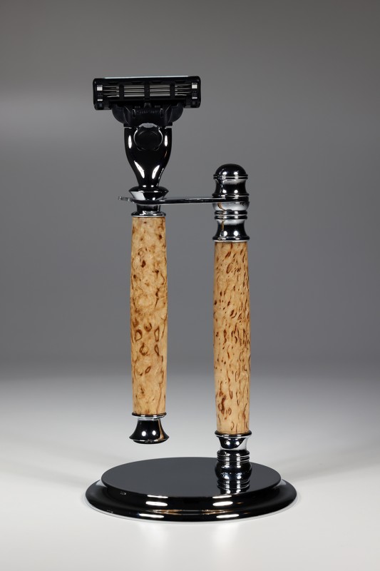 nobleRazor Nassrasierer Karelische Maserbirke Gillette® Mach3