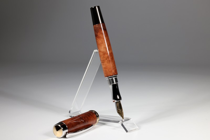 noblePen® gentleman Füllfederhalter Red Resin Maser