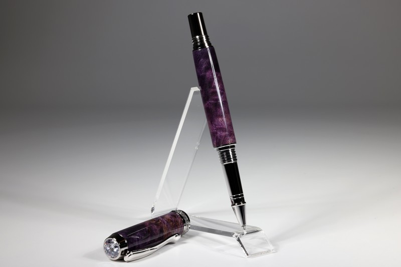 noblePen® diamond Rollerball Pappel Maser stabilisiert