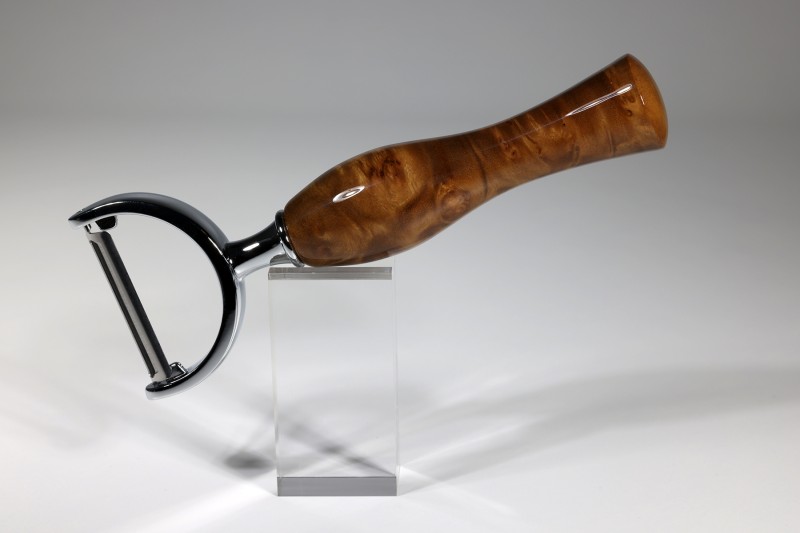 Gemüseschäler Imbuia Maser