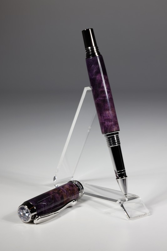 noblePen® diamond Rollerball Pappel Maser stabilisiert