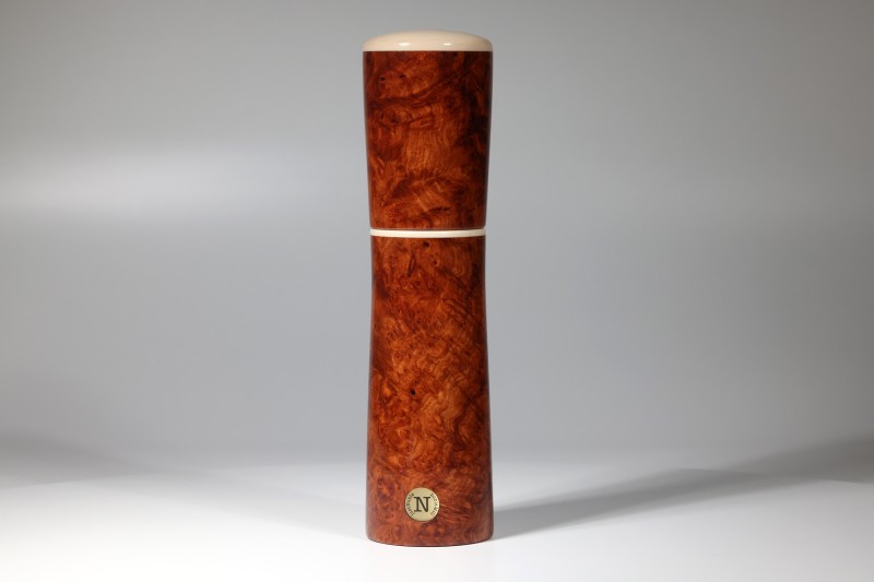 nobleMill® Pfeffermühle Amboina Maser / Mammut Elfenbein