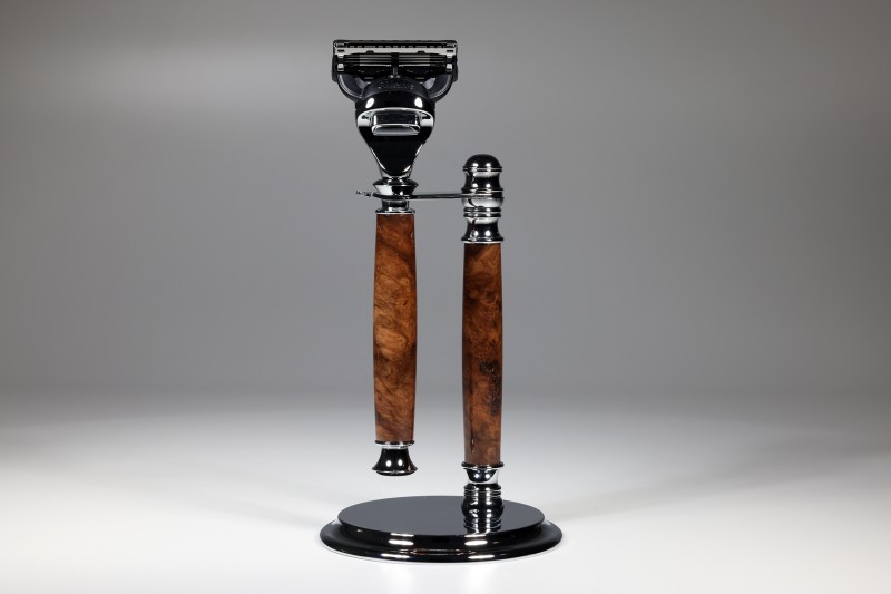 nobleRazor Nassrasierer Nussbaum Maser Gillette® Fusion5