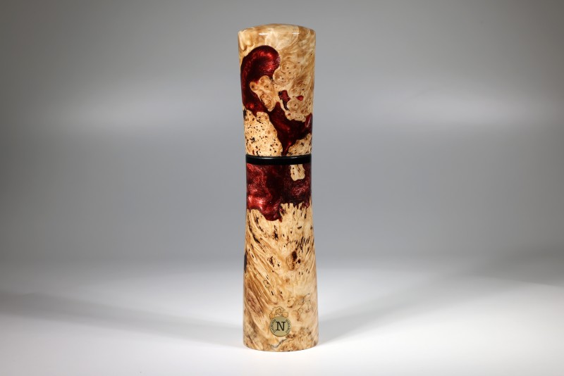 nobleMill® Pfeffermühle Rosskastanie Maser Hybridwood